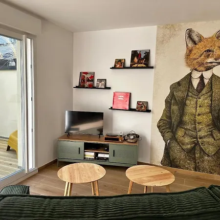 Fox - Pour 6 Personnes Avec Patio Apartment