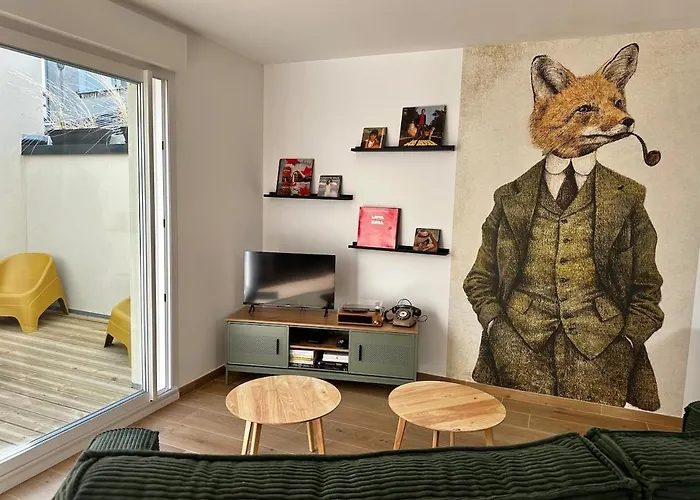 Fox - Pour 6 Personnes Avec Patio Appartamento